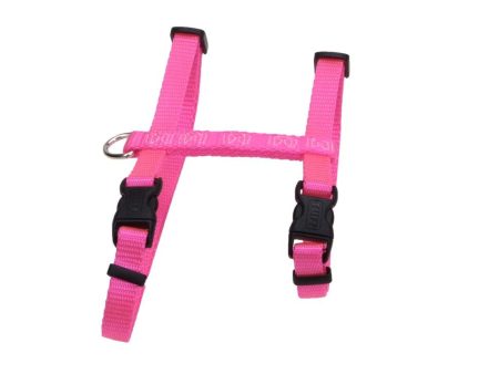 Coastal Figure H Adjustable Nylon Cat Harness Neon Pink 3-8 in x 10-18 in Online Sale