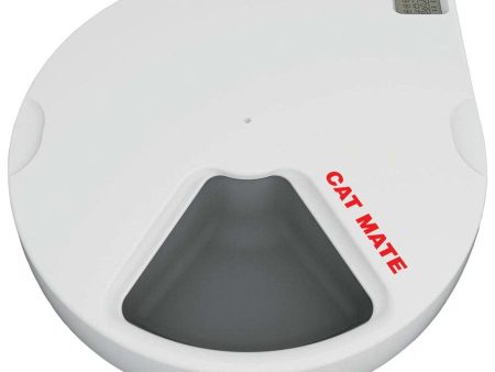 Ani Mate Automatic Digital Meal Feeder White 1ea 3 Meal Feeder Hot on Sale