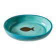 Spot Elegance Cat Bowl Aqua, 1ea 6 in Online Sale