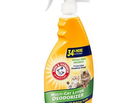 Arm & Hammer Cat Litter Deodorizer Spray 1ea 21.5 fl oz Fashion