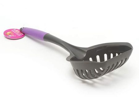 Messy Mutts Cat Litter Scoop Purple Hot on Sale