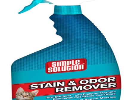 Simple Solution Cat Stain and Odor Remover 1ea 32 fl oz Hot on Sale