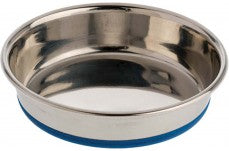 OurPets Premium Rubber Bonded Stainless Steel Cat Bowl Silver 1ea 8 oz Discount