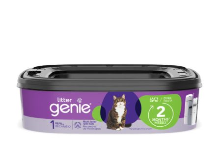 Litter Genie Plus Cat Litter Pail Disposal System Refill 1ea Standard, 1 pk Online now