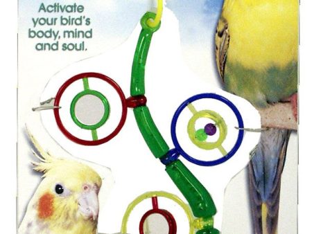 JW Pet ActiviToy The Wave Bird Toy Multi-Color 1ea SM MD For Sale