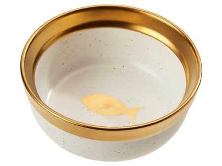 Spot Malibu Cat Dish Gold, 1ea 5 in For Discount