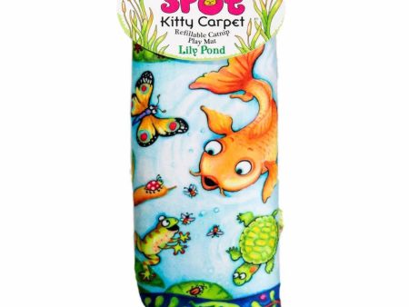 Fuzzu Sweet Spot Kitty Carpet- Lily Pond For Discount