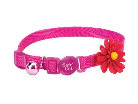 Coastal Products Safe Cat Embellished Fashion Collar Pink 12inch Online Sale