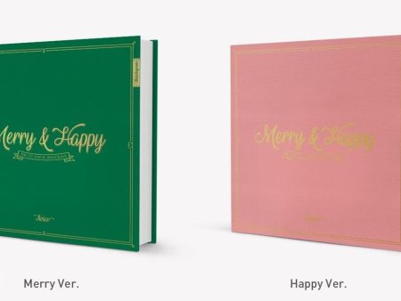 TWICE - 1st Album Repackage: Merry & Happy (Random delivery) Online Hot Sale