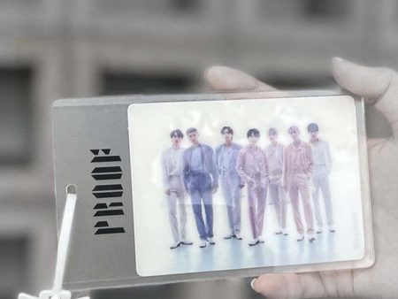 BTS - Proof 3D Lenticular Card Strap [Group ver.] Fashion