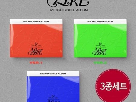 IVE 3 Types Of Lve IVE Album After Like PHOTO BOOK Regular Version Online now