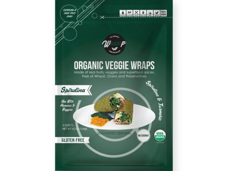 Veggie Wrap: Spirulina Discount