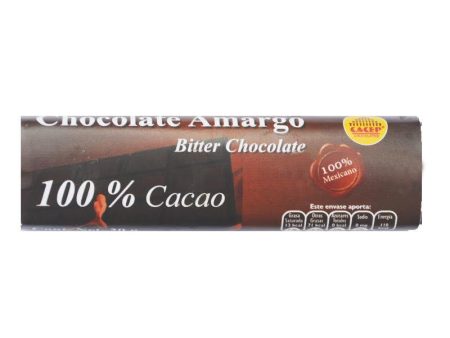 Cacep, Barrita de Chocolate 100% Cacao, 20g Online