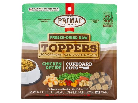 Primal Pet Foods Cupboard Cuts Freeze Dried Cat & Dog Food Topper Online now