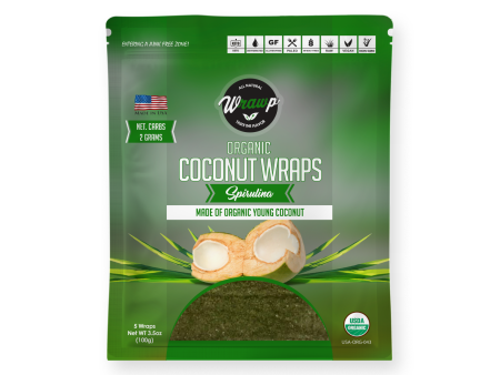 Coconut Wraps: Spirulina For Cheap