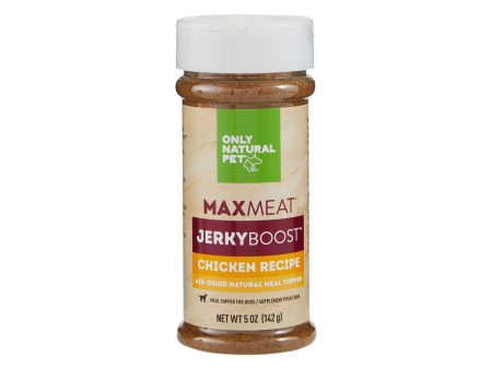 Only Natural Pet MaxMeat Jerky Boost Air-Dried Natural Meal Topper Chicken Recipe for Dogs For Cheap