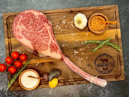 3-4lb Stone Axe Wagyu Dry-Aged Monster Hawk BMS 9+ Cheap