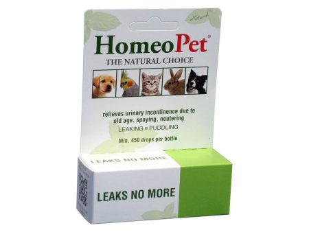 HomeoPet Leaks No More Fashion