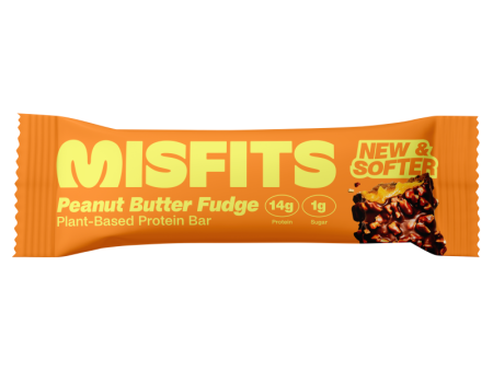 Misfits - Barrita de Proteina con Mantequilla de Cacahuete (Peanut Butter) Cheap