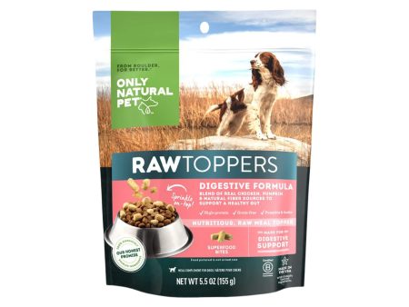 Only Natural Pet Raw Toppers Digestive Formula Dog Food Topper Cheap