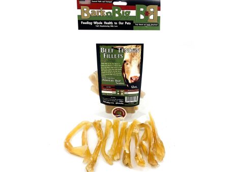 BarkNBig Beef Fillet Tendon 12ct Dog Chew Discount