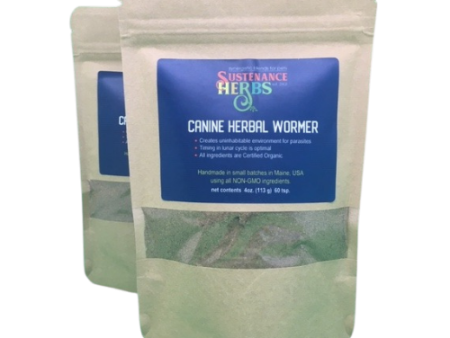 Canine Herbal Wormer For Discount