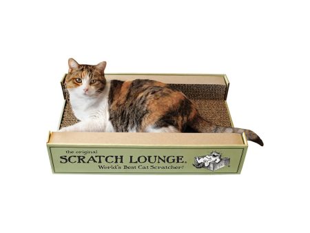 Scratch Lounge Double-Sided Cat Scratcher Hot on Sale