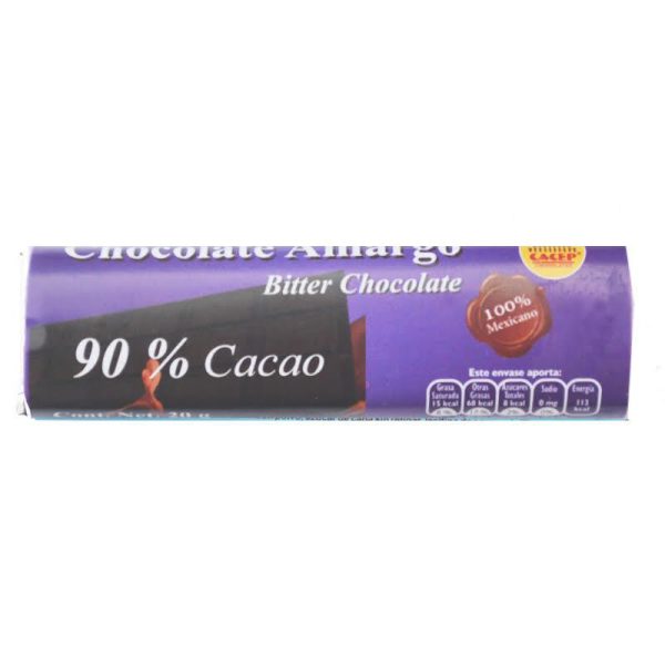 Cacep, Barrita de Chocolate 90% Cacao, 20g For Sale