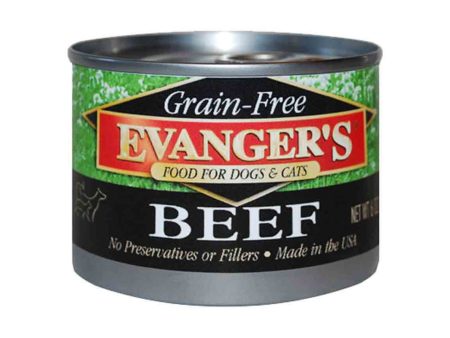 Evanger s Grain-Free Meat Wet Canned Dog & Cat Food Cheap