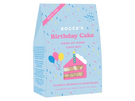 Bocce s Bakery Birthday Cake Mix for Dogs Online