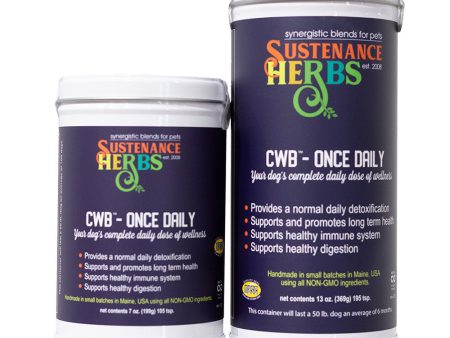 CWB™-Once Daily, your dog s complete daily dose of wellness Online