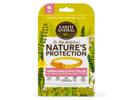 Earth Animal Nature s Protection Flea & Tick Collar for Cats Discount