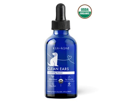 Kin + Kind Organic Ear Cleaner for Dogs Cheap