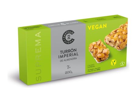 Castillo de Jijona - Turrón Vegano Imperial de Almendra Sale