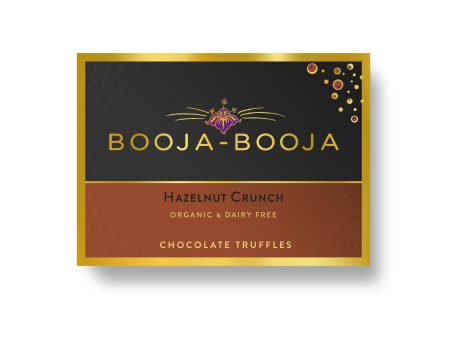 Booja Booja Hazelnut Crunch Organic Choc Truffles 8-pack, 92g Online now