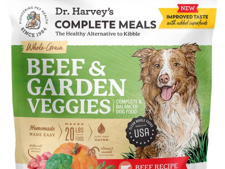 Dr. Harvey s Garden Veggies Whole Grain Beef Recipe Dog Food on Sale