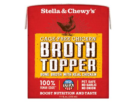 Stella & Chewy s Broth Wet Topper for Dogs Case of 12 Hot on Sale