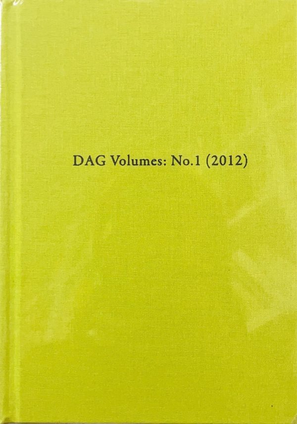 DAG Volumes: No. 1 (2012) Cheap