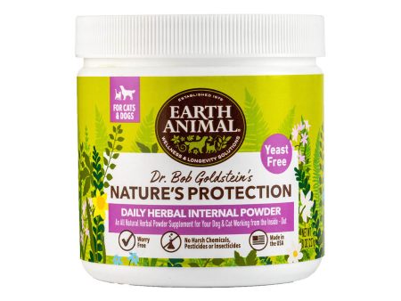 Earth Animal Nature s Protection Daily Herbal Internal Powder for Dogs & Cats For Sale