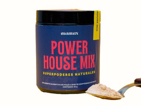 Adaptógenos Naturales Power House Mix en Polvo Mumux 80 g Sale