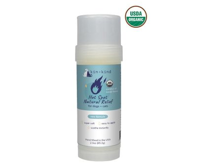 Kin + Kind Organic Hot Spot Relief Stick for Dogs & Cats Online Hot Sale