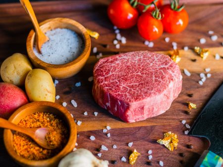 A5 Certified Kobe Wagyu Wine Beef Filet on Sale