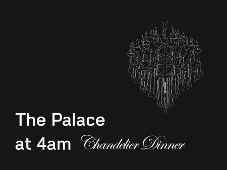 The Palace at 4am: Champagne Sponsor - CGM Engineering Ltd. & Tony Mitousis For Sale