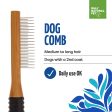 Only Natural Pet Comb with Bamboo Handle for Dogs For Cheap