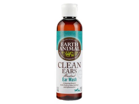 Earth Animal Herbal Topical Remedies Clean Ears Wash for Dogs on Sale