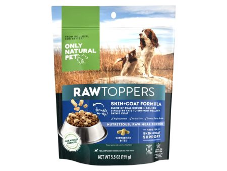 Only Natural Pet Raw Toppers Skin + Coat Formula Dog Food Topper Cheap