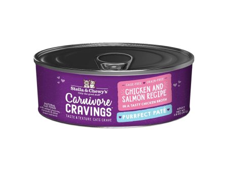 Stella & Chewy s Carnivore Cravings Purrfect Pate Chicken & Salmon Wet Cat Food on Sale