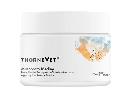 ThorneVet Mushroom Medley Dog & Cat Supplement Online