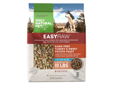 Only Natural Pet EasyRaw Cage-Free Turkey & Sweet Potato Feast Dehydrated Dog Food Online