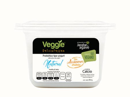 Yogurt Natural sin Azúcar Veggie Delicatessen 454 g Online now